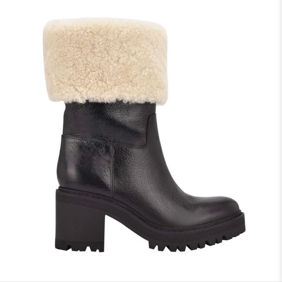 New Marc Fisher Lug Sole Booties Size 7 - Picture 7 of 7
